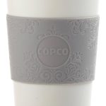 Copco Acadia Travel Mug, 16-Ounce, Damask Gray