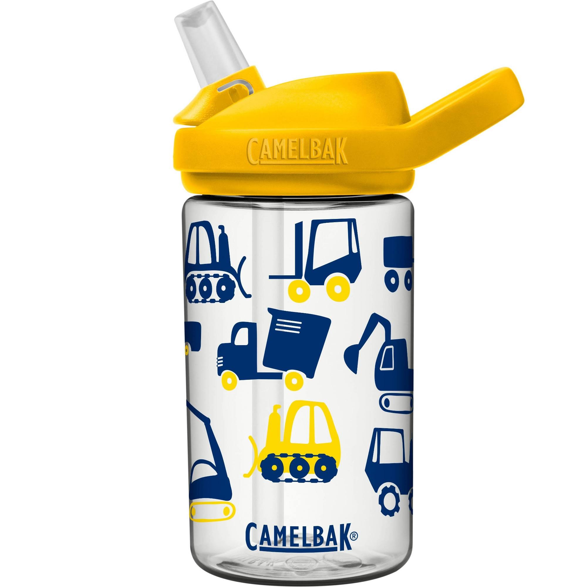 eb84ba1228cbc40c10831e416183b9d0f214524e4a1db59a75d7953b8cfc1f24.jpg CamelBak Eddy+ 14oz Kids' Tritan Renew Water Bottle - Construction - Image 1