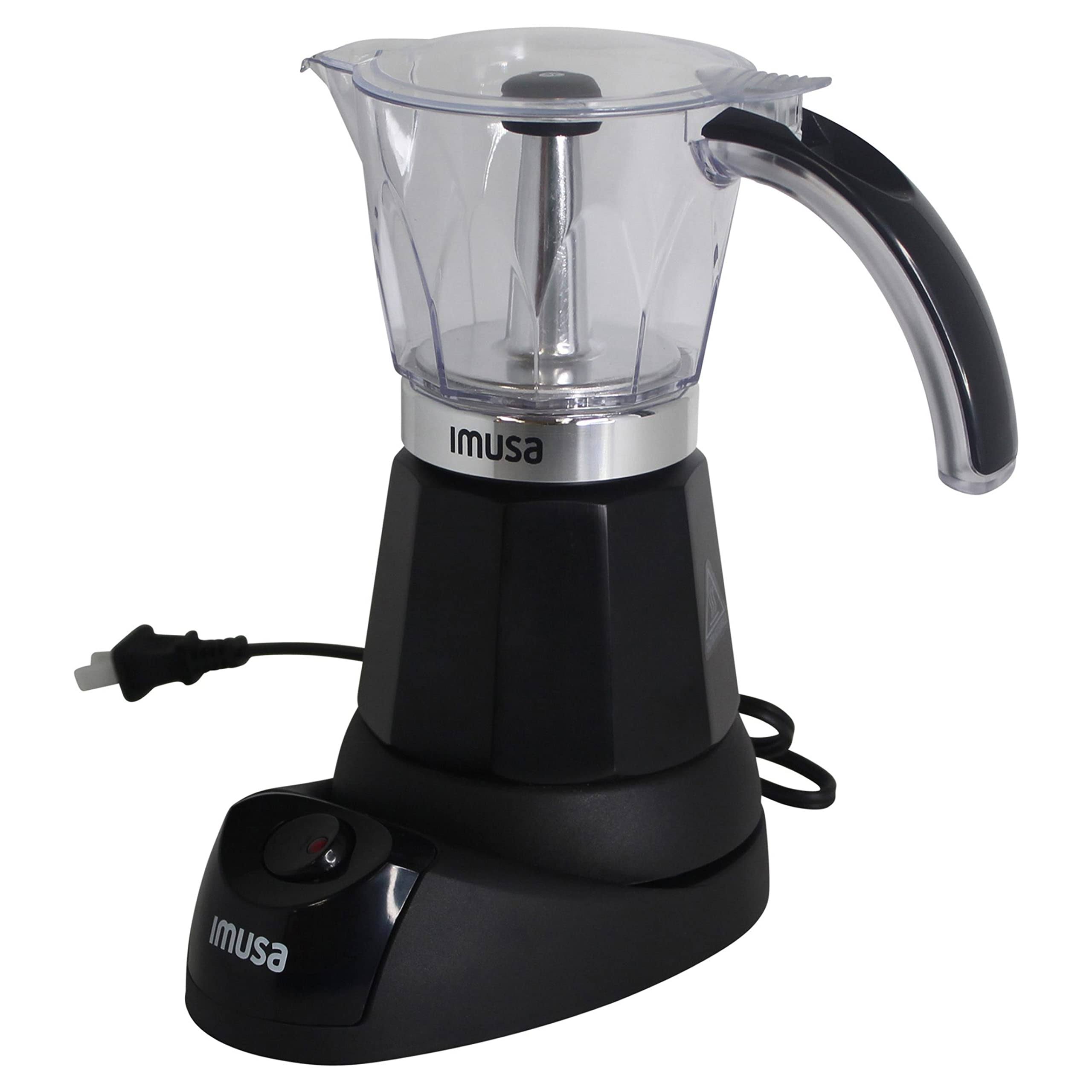 eb8832b6b3ae01d34ead40ae5542a81736039bafa888ffcdd4578fb6fd13027f.jpg IMUSA Espresso Maker - Image 1