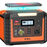 EBL Portable Power Station. 110V/330W Solar Generator