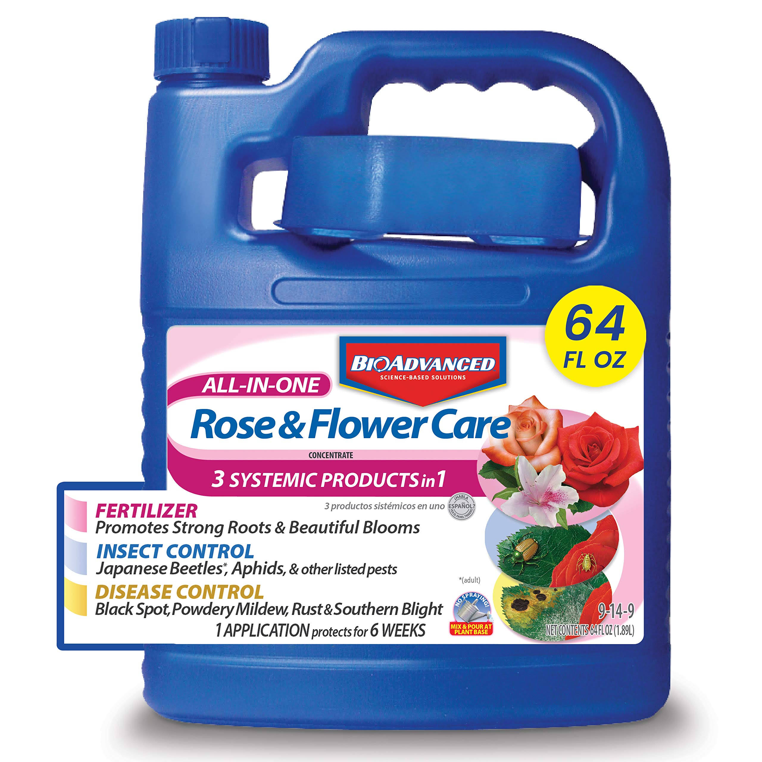 eba7f5d0e2c41dab5ad035f03d0c76dfb6159ae472d6046b248d0edfe5b6edd7.jpg Bayer Advanced All-In-One Rose & Flower Care - Image 1