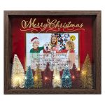 Merry Christmas 5" x 7" LED Tabletop Shadow Box Frame by Studio Decor | Michaels