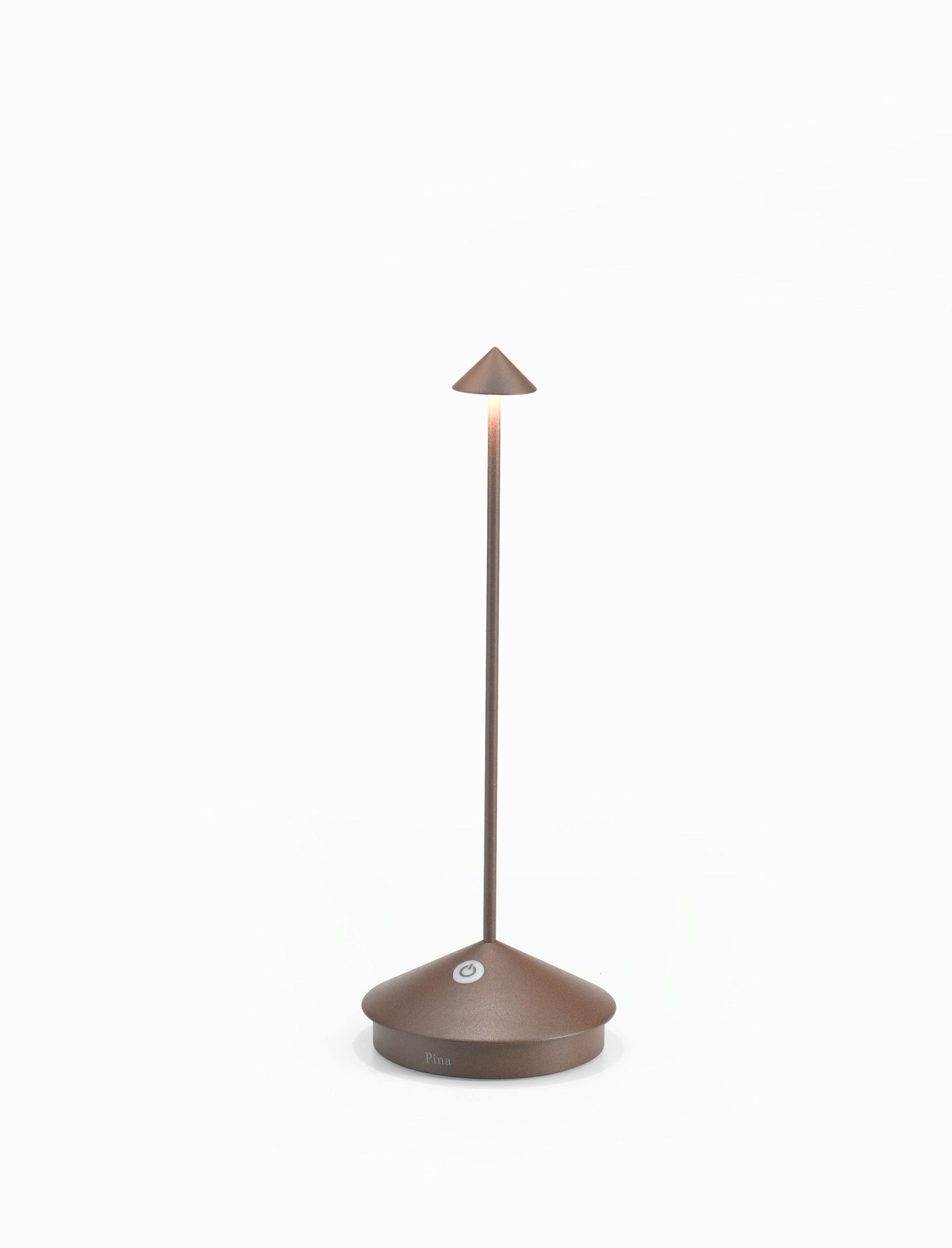 ec01bff4b159e9e6cac0a091f52fcc5f96a731210a918a32ec6ca02f10052748.jpg Zafferano Pina Pro Table Lamp Corten - Image 1