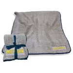 Michigan Frosty Fleece Blanket
