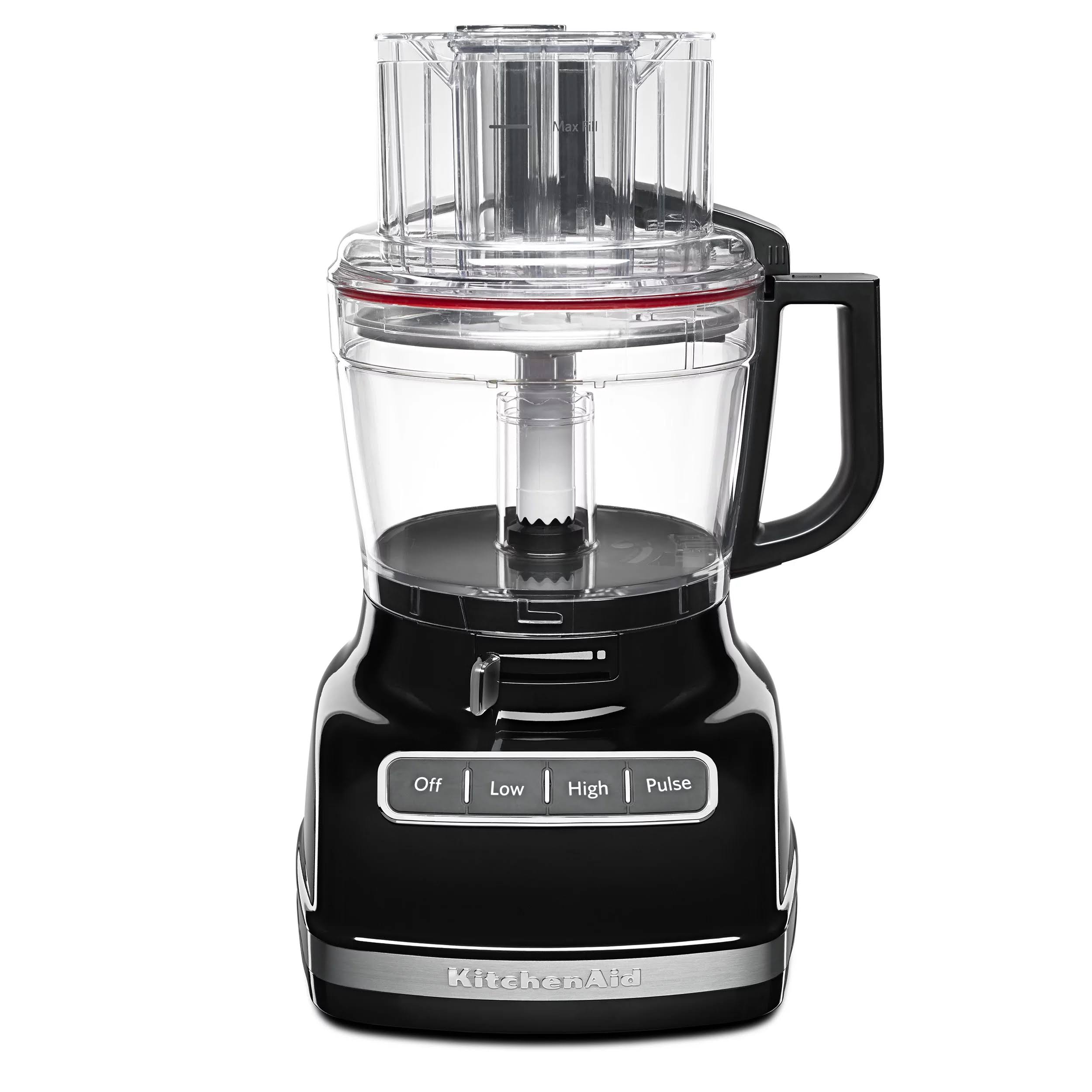 ec8b86d85c1bdba9eb3269e88c0c7efdf0003dbe4db9cd23df12d00cb461fc92.jpg KitchenAid 11-Cup Food Processor with ExactSlice System - Onyx Black - Image 1