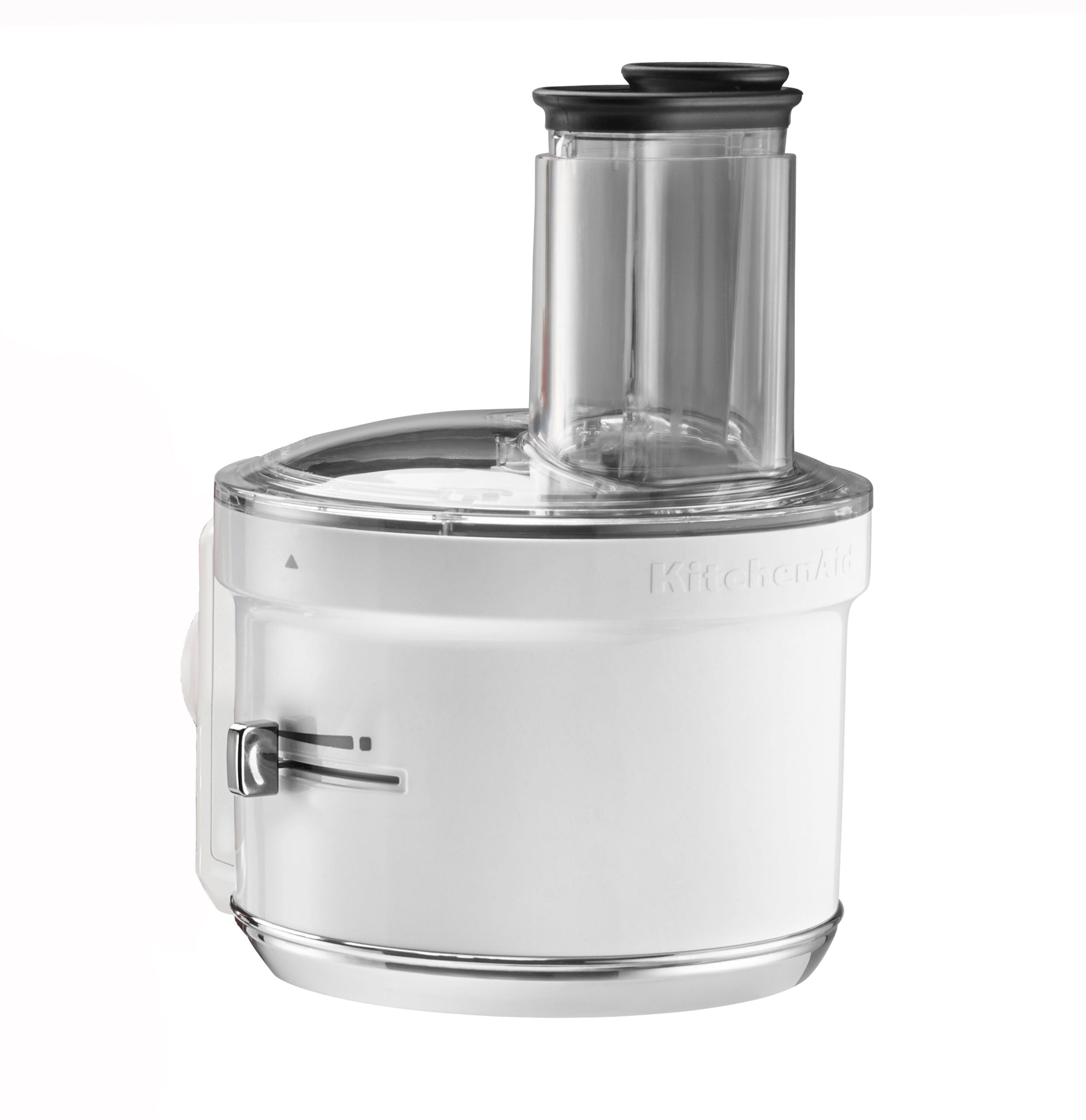 ec9304c5dc8445c6922f4765f5f58265bafbb9d0b649bc0b855b03c63c1d8a07.jpg Kitchenaid Food Preparation Slice and Shredder Attachment, Silver - Image 1