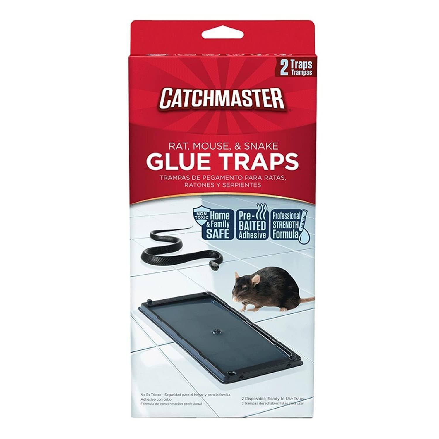 Catchmaster Rat, Mouse, & Snake Glue Traps