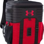 Under Armour 25 Can Backpack Cooler, Black/Red