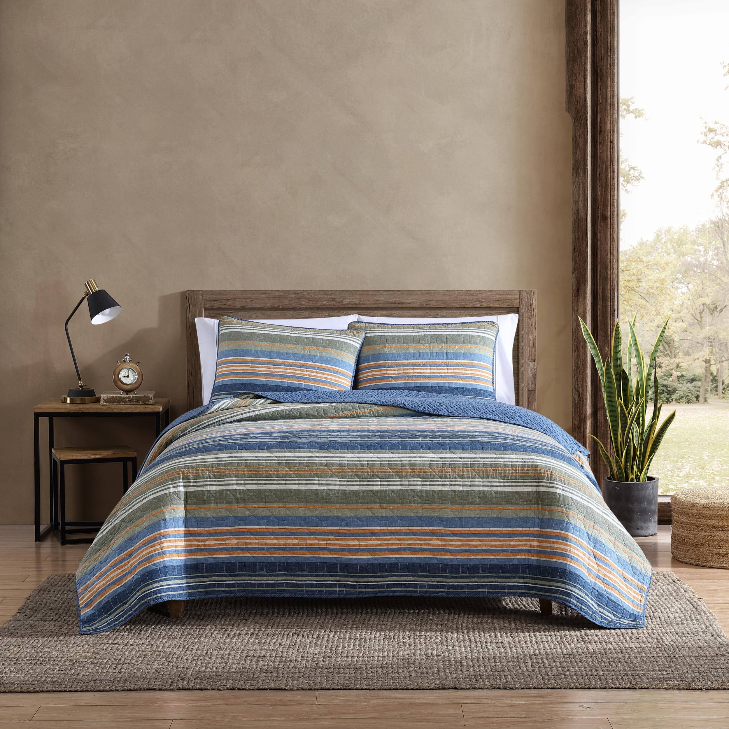 ed16f64edfe2784b2456b6c96e5f1fee0a0088843ee8b3ef438712e9c273ae83.jpg Twin Quilt Set (Eddie Bauer Yakima Valley) - Image 1