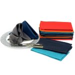 Ruvanti Multi Color Cloth Napkins 12 Pack 18x18 inch Durable Linen Napkins - Soft and Comfortable Reusable Fabric Napkins -Perfect Table Napkinscotton