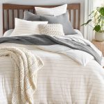 Oake Sedona Stripe Cotton Hemp 3-Pc. Duvet Cover Set, Full/Queen, Created for Macy's - Sedona Stripe