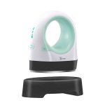 Powerpress Mini Heat Press Machine, Portable Heat Press Easy for T-Shirts, Shoes, Hats, Small Iron-On Vinyl Projects (Mint Green)