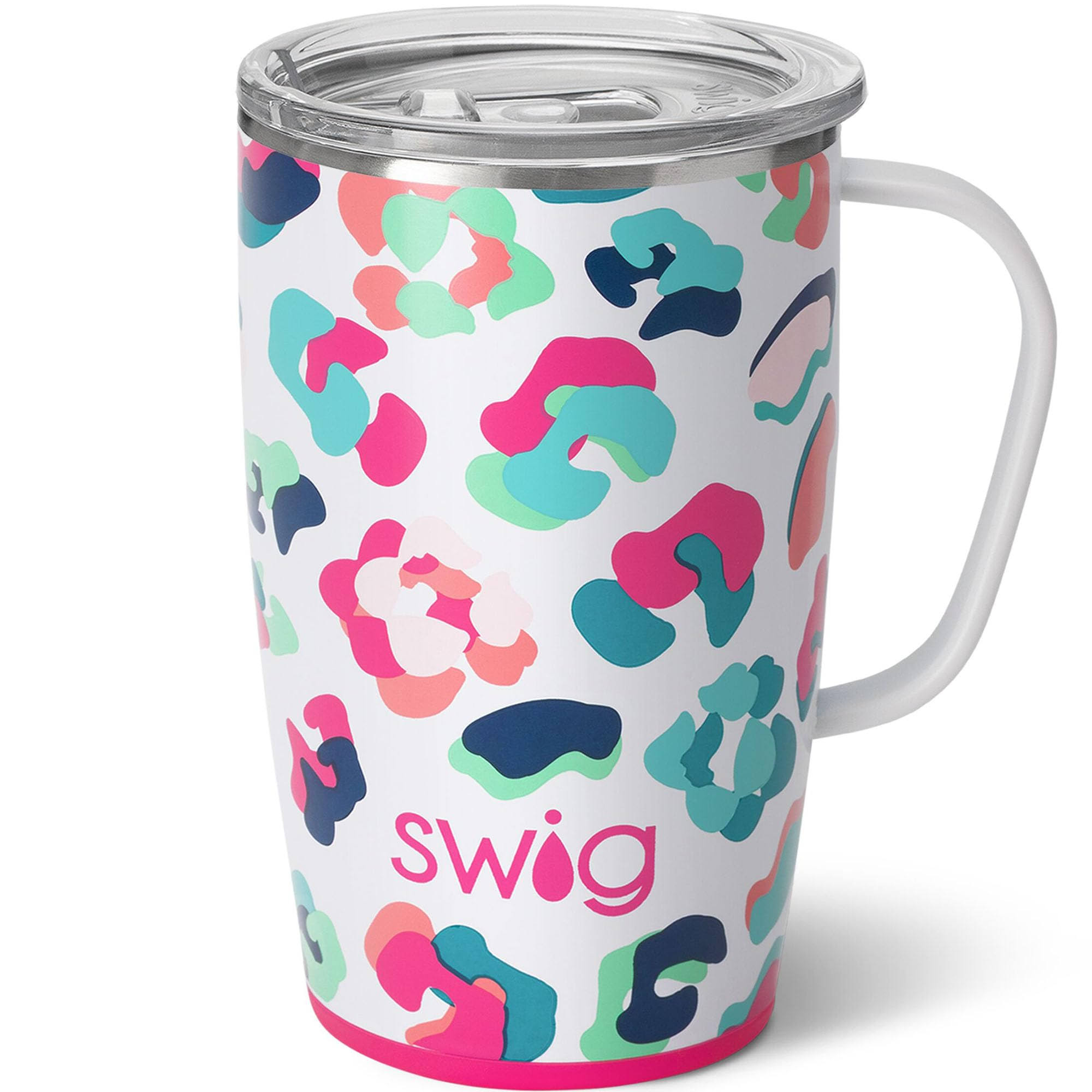 eda94038cfa85a55587eeadba654b2421234f9511f2ccbbe291e5c71bceeb23a.jpg Swig 18 oz Travel Mug - Party Animal - Image 1