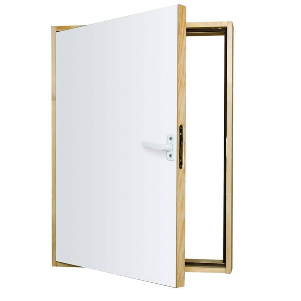 Fakro 869633 DWT Wall Hatch 27 in. x 35 in. Wooden Thermo Insulated Access Door(27)