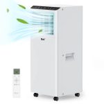 DuraComfort Portable Air Conditioner for Room Up to 175 sq.ft 3-in-1 AC Unit 4900btu 8000BTU ASHRAE Cooling Dehumidifying Fan