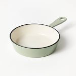6" Enameled Cast Iron Skillet Sage Green - Figmint