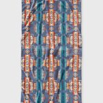 Pendleton Oversized Jacquard Towel Chief Joseph Slate