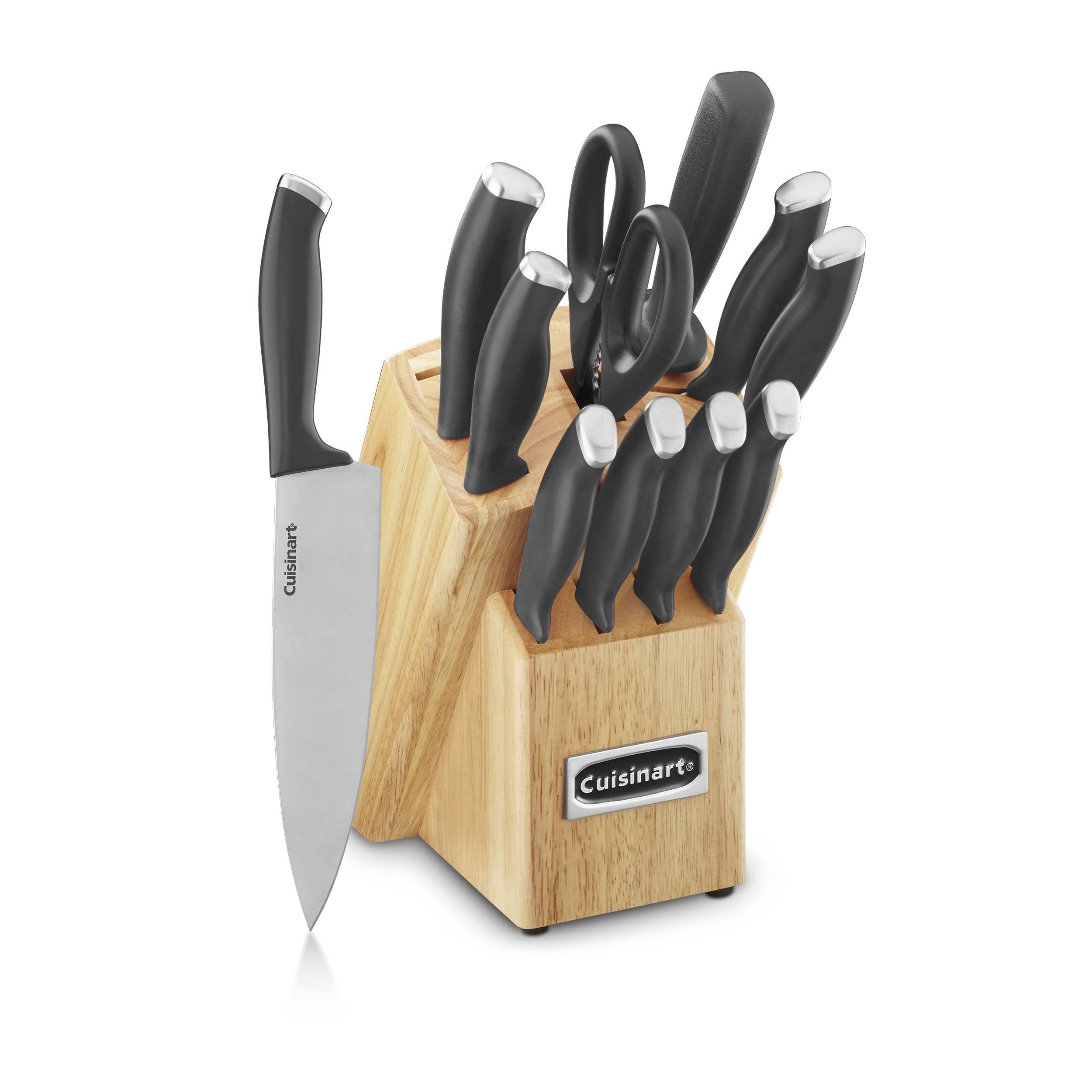 ee3fd1b261324aa51a454c2f1024165ac5dba69397d210c164ecef87863552bb.jpg Cuisinart 12-Piece Cutlery Block Set Black - Image 1