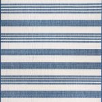 nuLOOM Outdoor Robin Blue 3' 9" x 5' 7" Area Rug