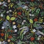 Rifle Paper Co. Juniper Forest Black Peel and Stick Wallpaper