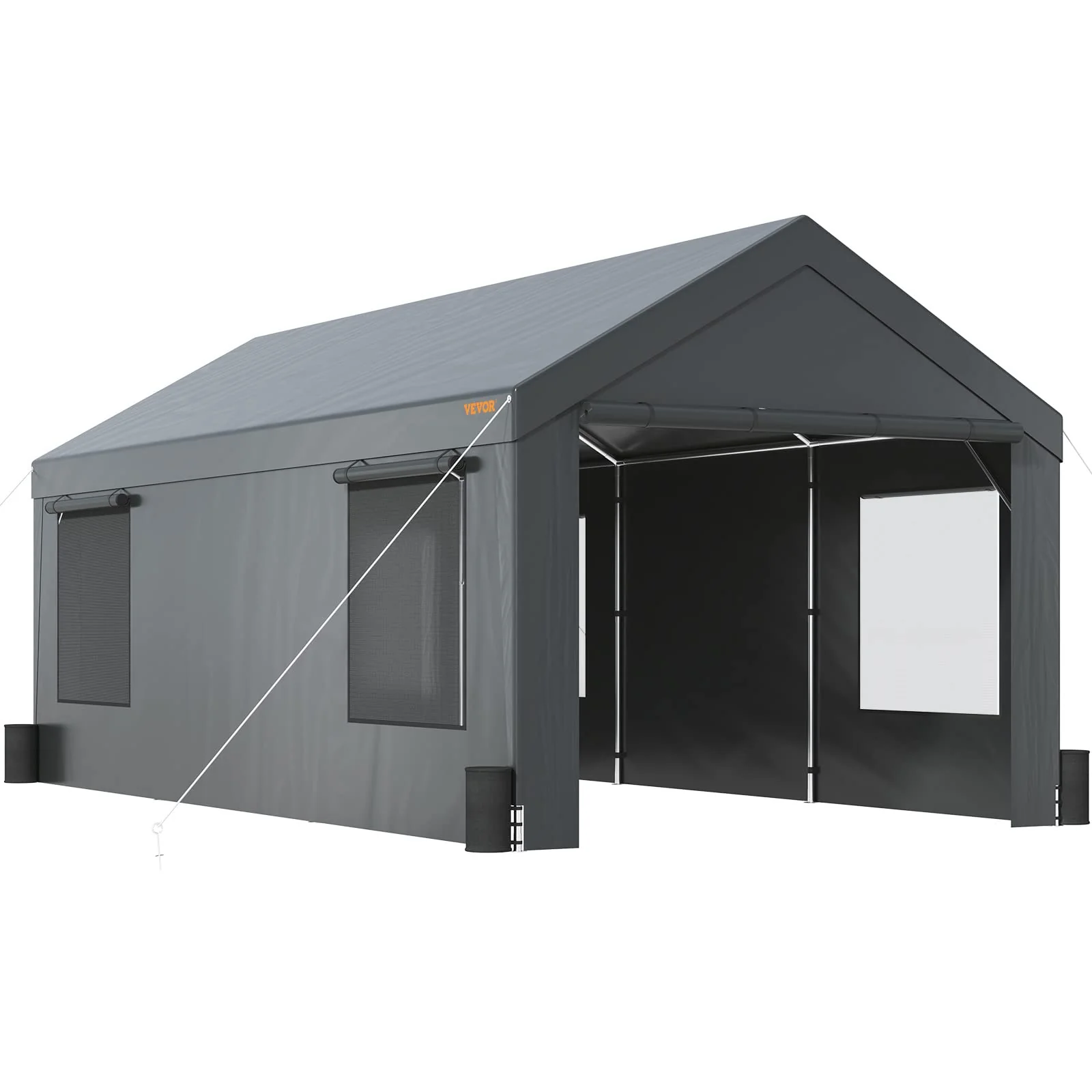 eec66e17720725d972e10a3cce93ed1f617b1700ac62ddb6c7767209b24d125d.webp VEVOR Carport 10x20ft. Car Canopy Portable Garage - Image 1
