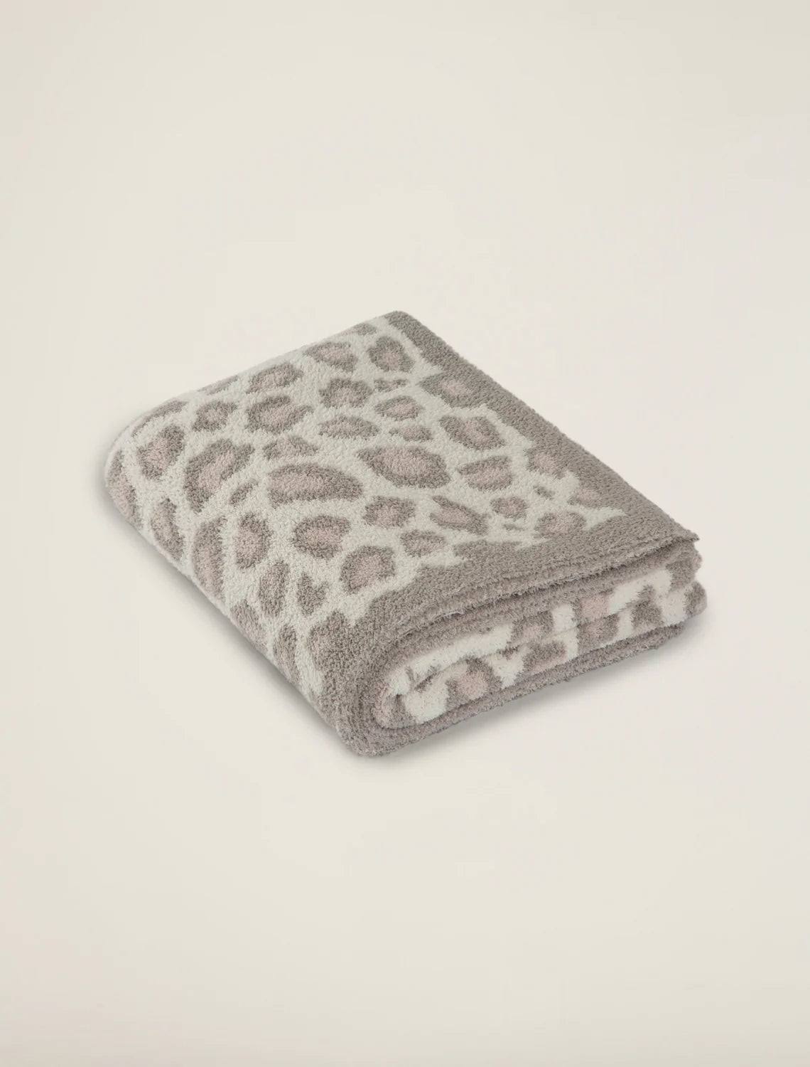 eec74a02bac295158d7363834c57a8ca72ed0fd881852fc89a8bb25f43e715cc.jpg Barefoot Dreams - CozyChic Safari Blanket Cream Multi - Image 1