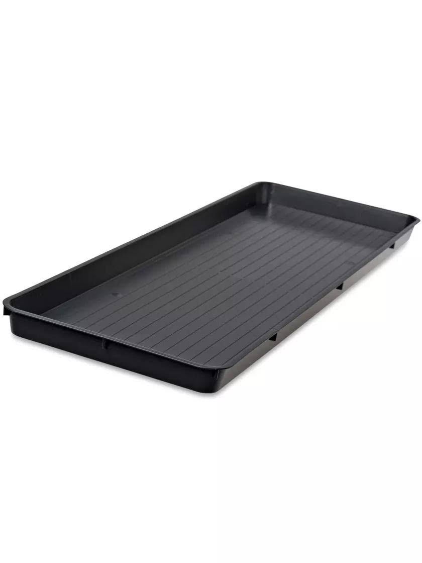 eedba7d9a184f73968c3c0b902859fbcdb5894f2ed7ef7993142e0f2f0ce9b23.jpg Gardeners Supply Company Large Plant Tray | Multi-Use Durable Big Plastic Tray for Indoor & Outdoor Plants, Seed Starting Tray & Potted Succulents - Image 1