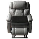 K?lbs Extra Large Recliner Cushion | Chic 2 Tone Velvet Cover | Memory Foam Seat Cushion 5 inch Thick 20" x 20" Large | Recliner Chair Cushion for
