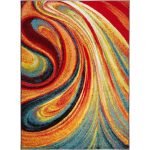 Zipcode Design Peyton Multi-Colored Area Rug Rug Size: 3'3" x 4'3"