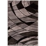Better Homes & Gardens Gray Abstract Area Rug, Size: 5' x 7'