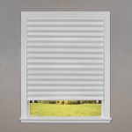 Redi Shade Light Filtering Pleated Paper Window Shade, White - 6 pack