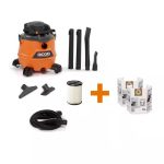 Ridgid 16 gal. 6.5-Peak HP NXT Wet/Dry Shop Vacuum with Detachable Blower, Filter, Dust Bags, Hose and Accessories
