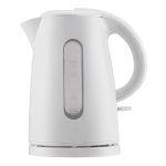 Mainstays 1.7 Liter Plastic Electric Kettle, White