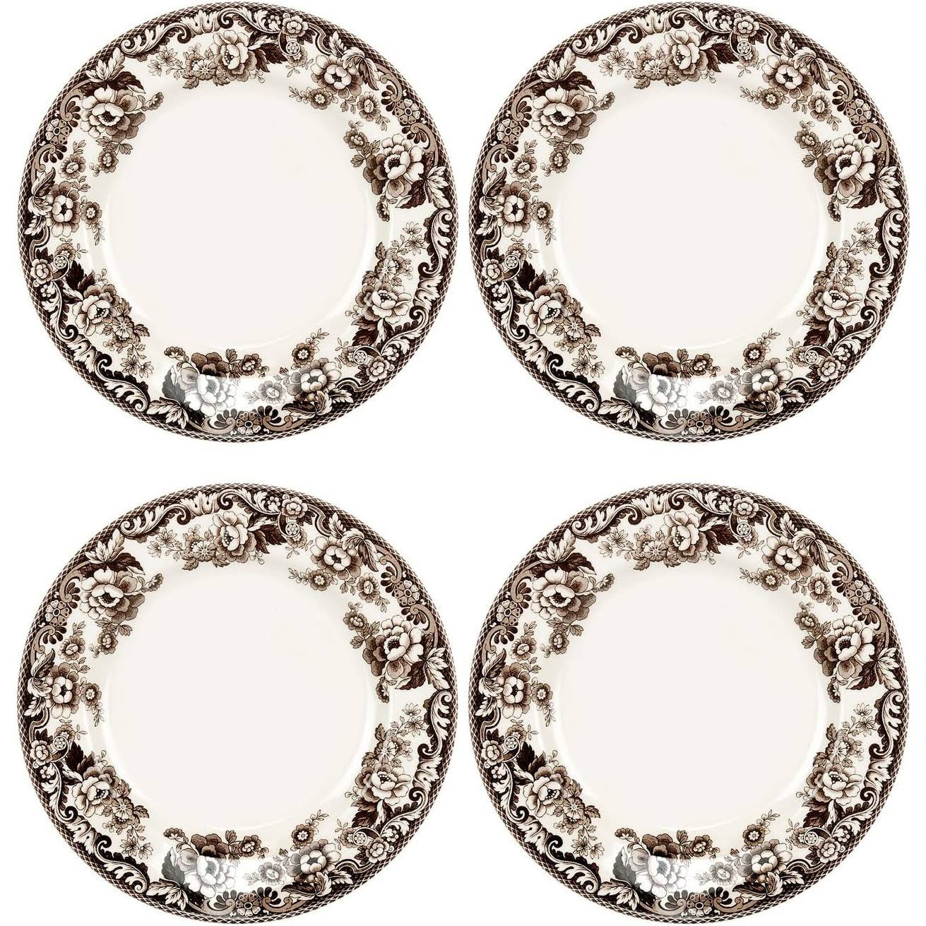 ef7d4196dfefe4df937dd4bedda213fd1bac1290576408ecb0fc7fa3d0f3de50.jpg Spode Delamere Dinner Plate Set of 4 - Image 1