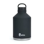 Bubba Growler Stainless Steel Water Bottle with Wide Mouth Rubberized Black Licorice, 84 fl. oz., Size: 84 fl oz