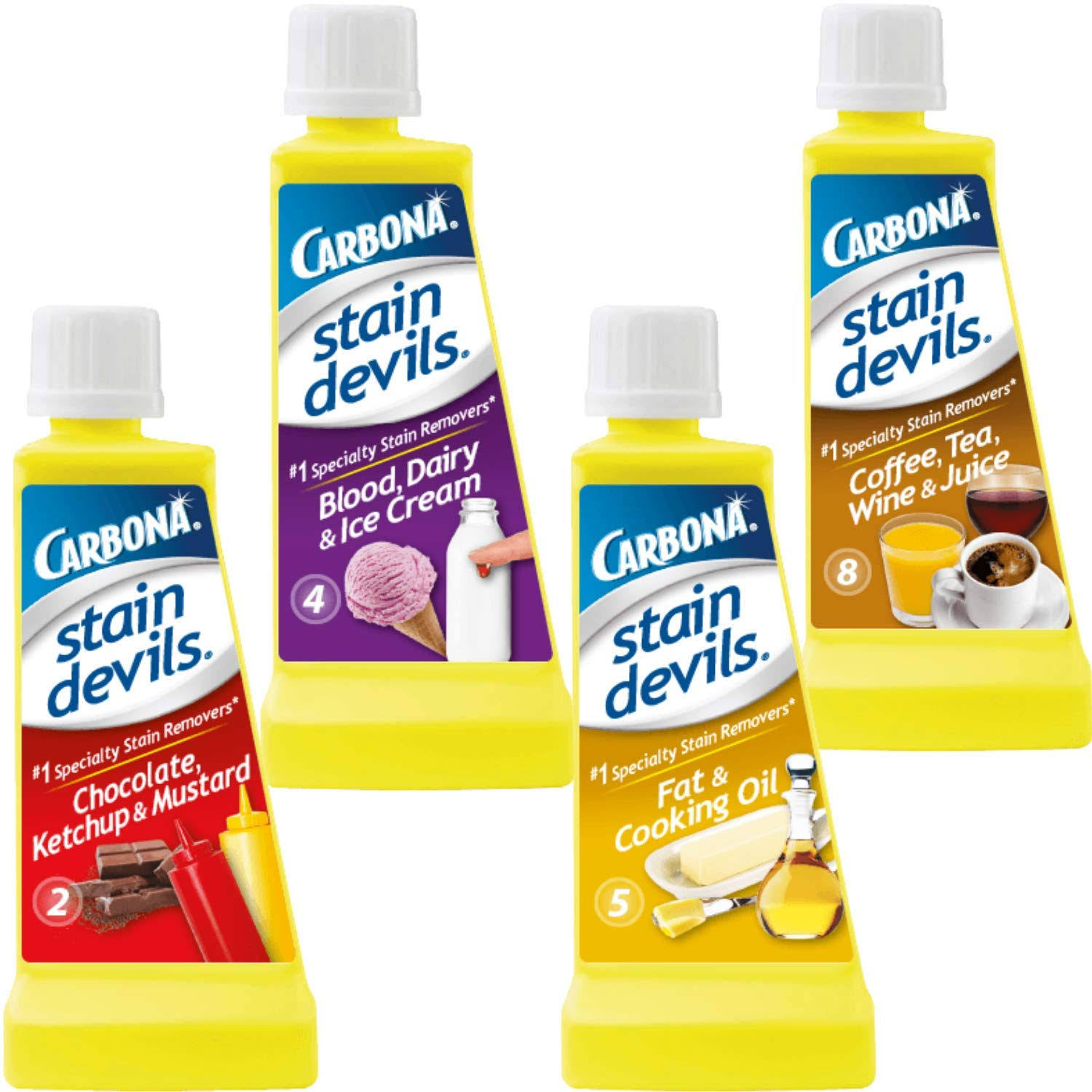 efa23be5bb8544544a8284d90051964a7473b7c004c729b79ec6075360f3dbed.jpg Carbona Liquid Stain Devil Food Clean Up Combo Set | Spot Stain Remover for Clothes - Image 1