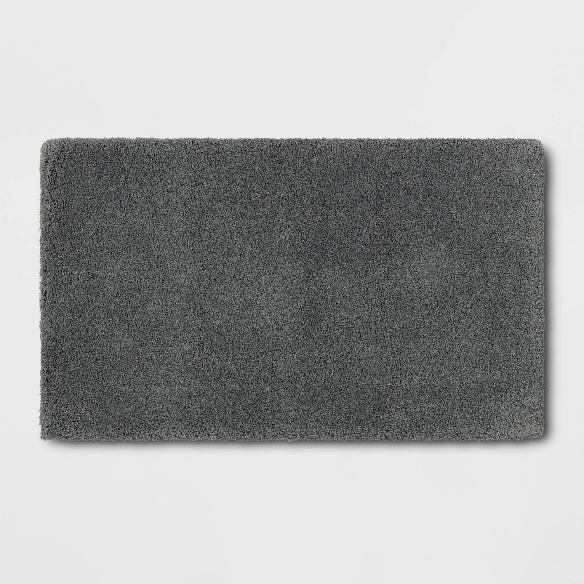 efaede00fc7c3ad8e0fa590f4a8e972bbfa6a3a181ccdec7cbe39bccd35f9fa6.jpg 24"x40" Bath Rug Dark Gray- Threshold Signature - Image 1