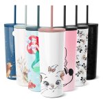 Simple Modern Disney Insulated Tumbler Cup with Flip Lid and Straw Lid | Stainless Steel Water Bottle Travel Mug | Classic | 24oz Aristocats