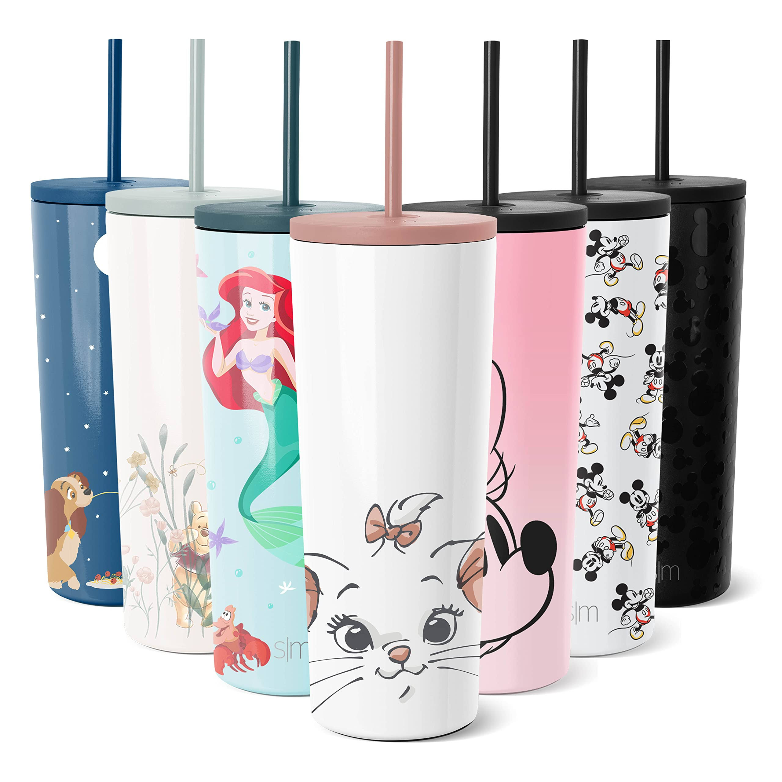 f023e8cfded2f52b2e6b387a3f4a8e20dfcc2024e9d47bd5eb45c0bf8e0ef0bc.jpg Simple Modern Disney Insulated Tumbler Cup with Flip Lid and Straw Lid | Stainless Steel Water Bottle Travel Mug | Classic | 24oz Aristocats - Image 1