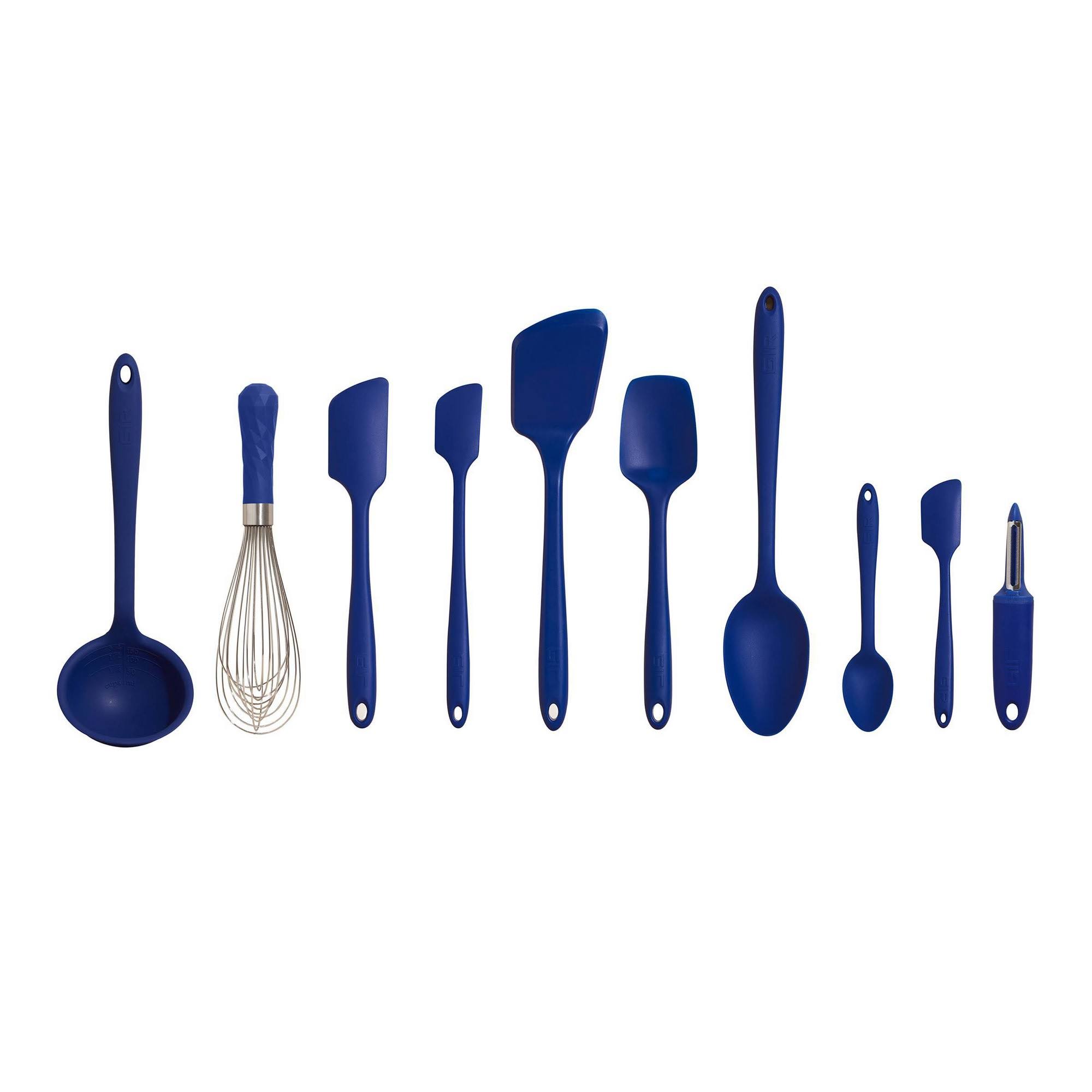 f03c7f95c0ba92389ad6ea2132cac5b64885000e8de78300091f48cccfda133d.jpg Gir 10-Piece Best Sellers Kitchen Utensils Set - Navy - Image 1