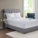 Serta - Plush Heated Mattress Pad - Queen - White