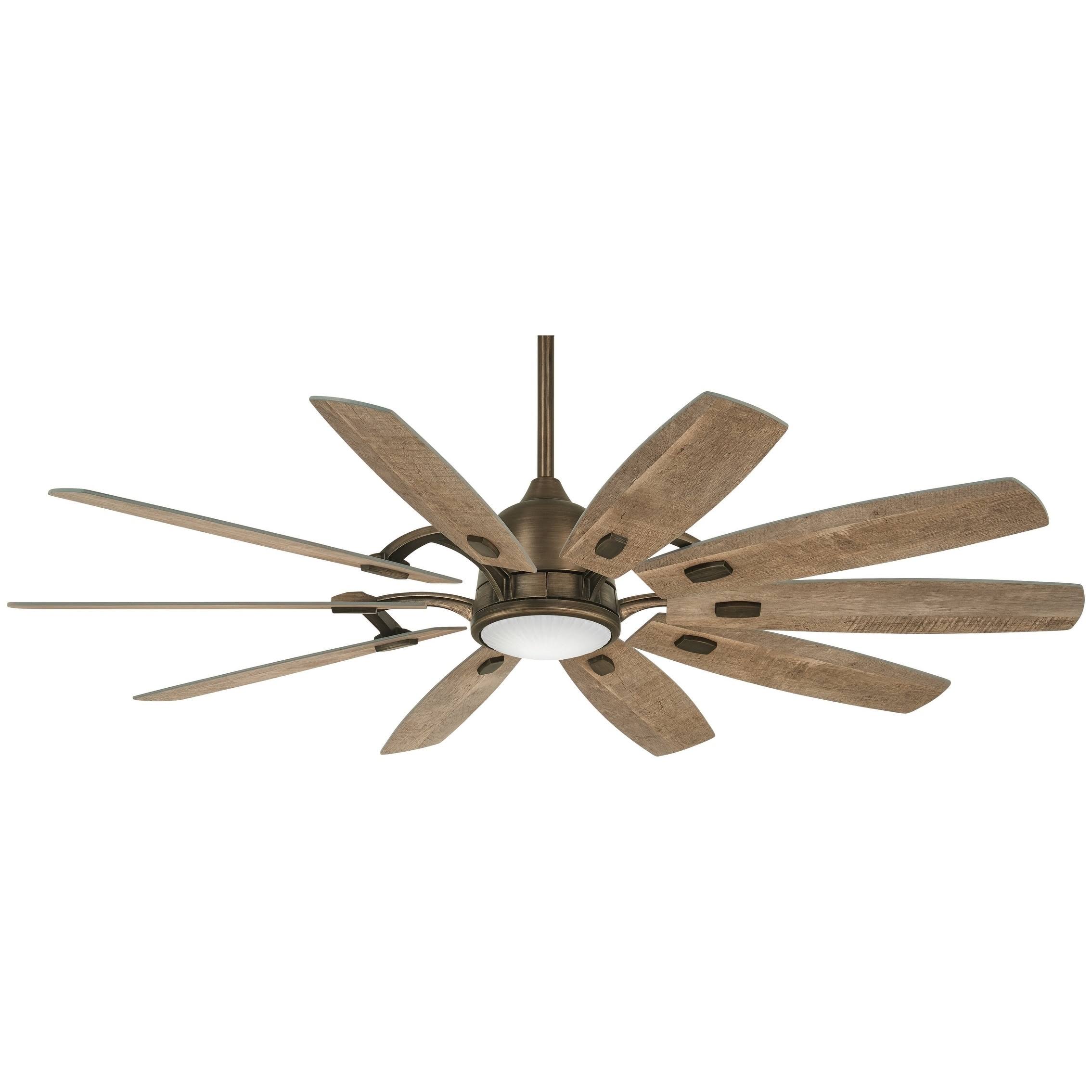 f06725c95ea93f7c8f476db8cf7acafa2c7f9dd6b0ac47bfd4e46ce3a8a3e4b9.jpg Minka Aire (F864L) Barn 65" Ceiling Fan Barnwood - Image 1