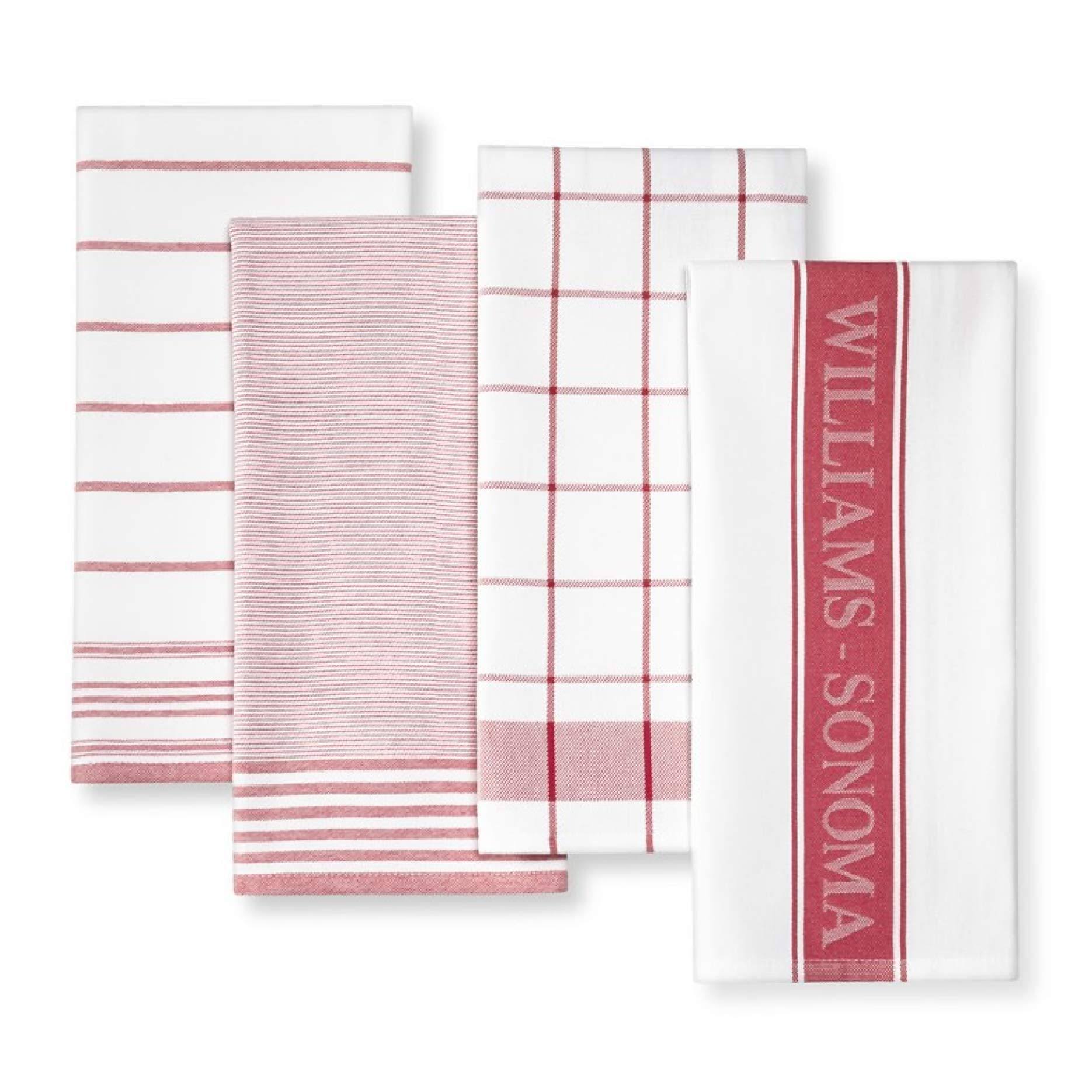 f09e9319ccd154b92b719182ade6728b21b981891226e2f72cef1cb808eca7ef.jpg Williams-Sonoma Kitchen Towels (Claret) - Image 1
