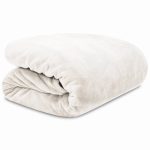 Lauren Ralph Lauren Micromink Plush Blanket, King - Hollywood Cream
