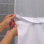Hookless HBH40SL0157 Shower Curtain Liner - White 70 in L x 57 in W