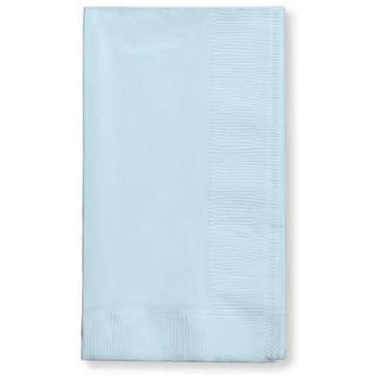 f15810d3a3d6000d92b29fee40ed5d6af8df3c11643d2f6640ee9e9c4742a5b1.jpg 16" x 16" Pastel Blue Dinner Napkins - Pack of 50 - Image 1