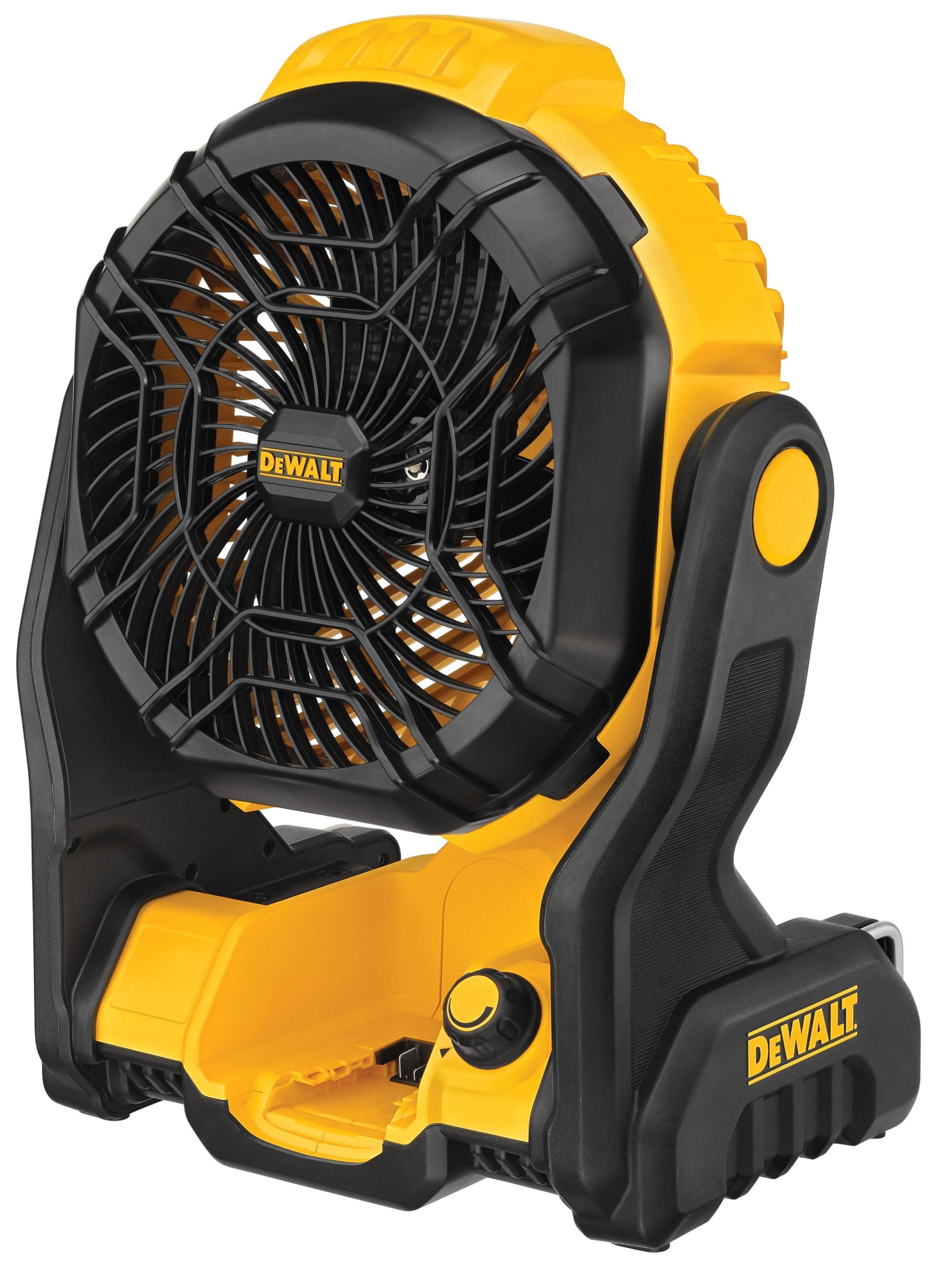 f18fa2d259371f2f232afa7c05ae91ded391f693d5cda47569639713c7691957.jpg DeWalt DCE512B 20V MAX* Cordless Jobsite Fan - Image 1