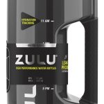 Zulu Black 64oz Half Gallon Plastic Goals Water Bottle Jug