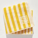 Ojai Towel Hike | Yellow Cotton Bath Towel | Quiet Town