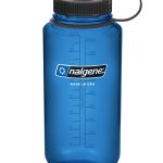 Nalgene Wide Mouth Water Bottle, Blue, 32 oz